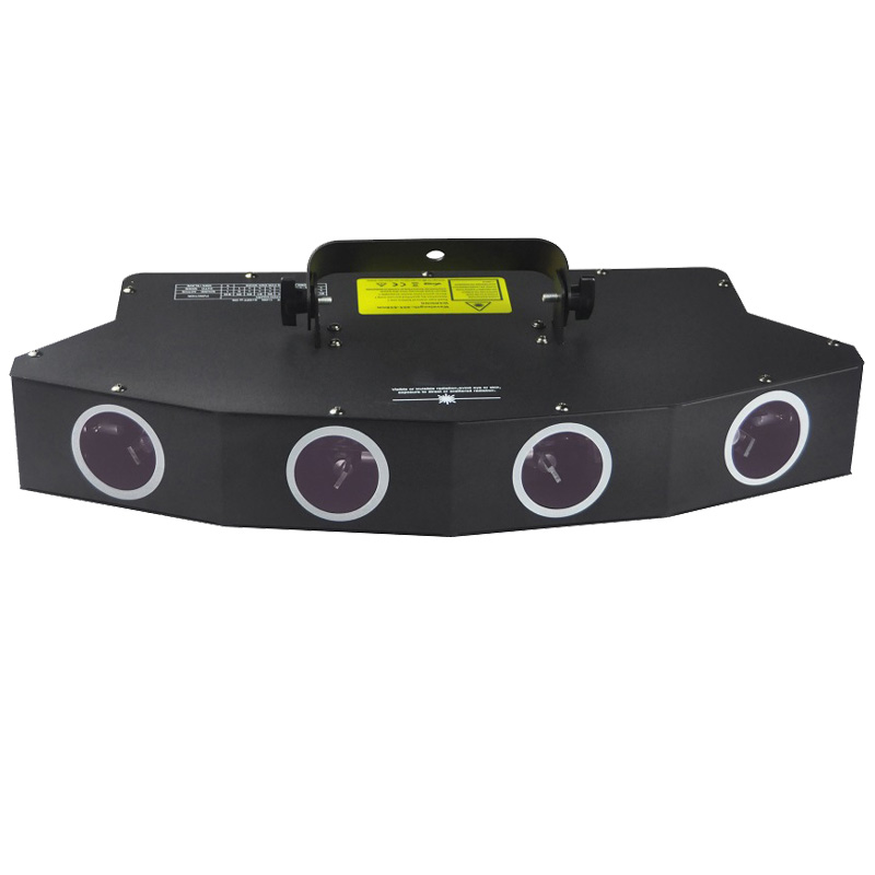 4 Head 7 Color Beam Laser Light