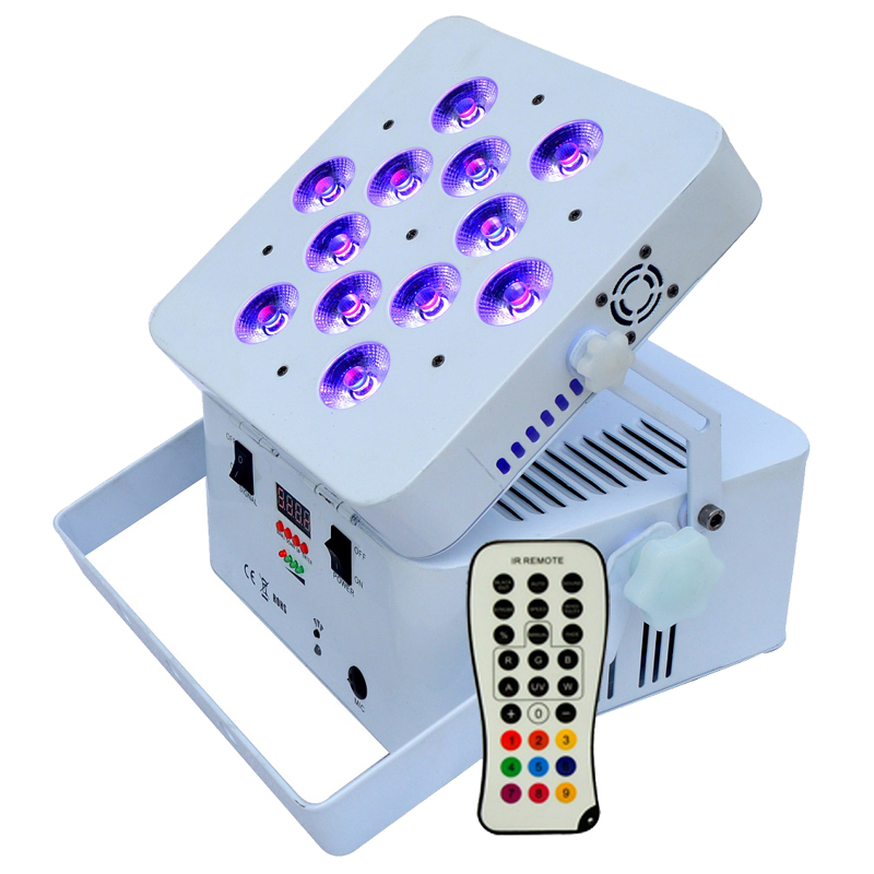 12PCS Battery&Wireless Par Light