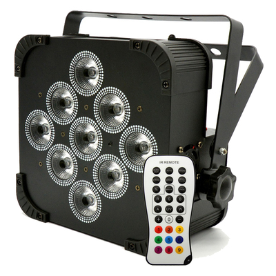 9PCS Battery&Wireless Par Light