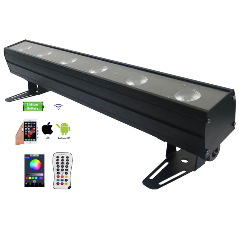 6PCS Battery Wireless Wall Washer